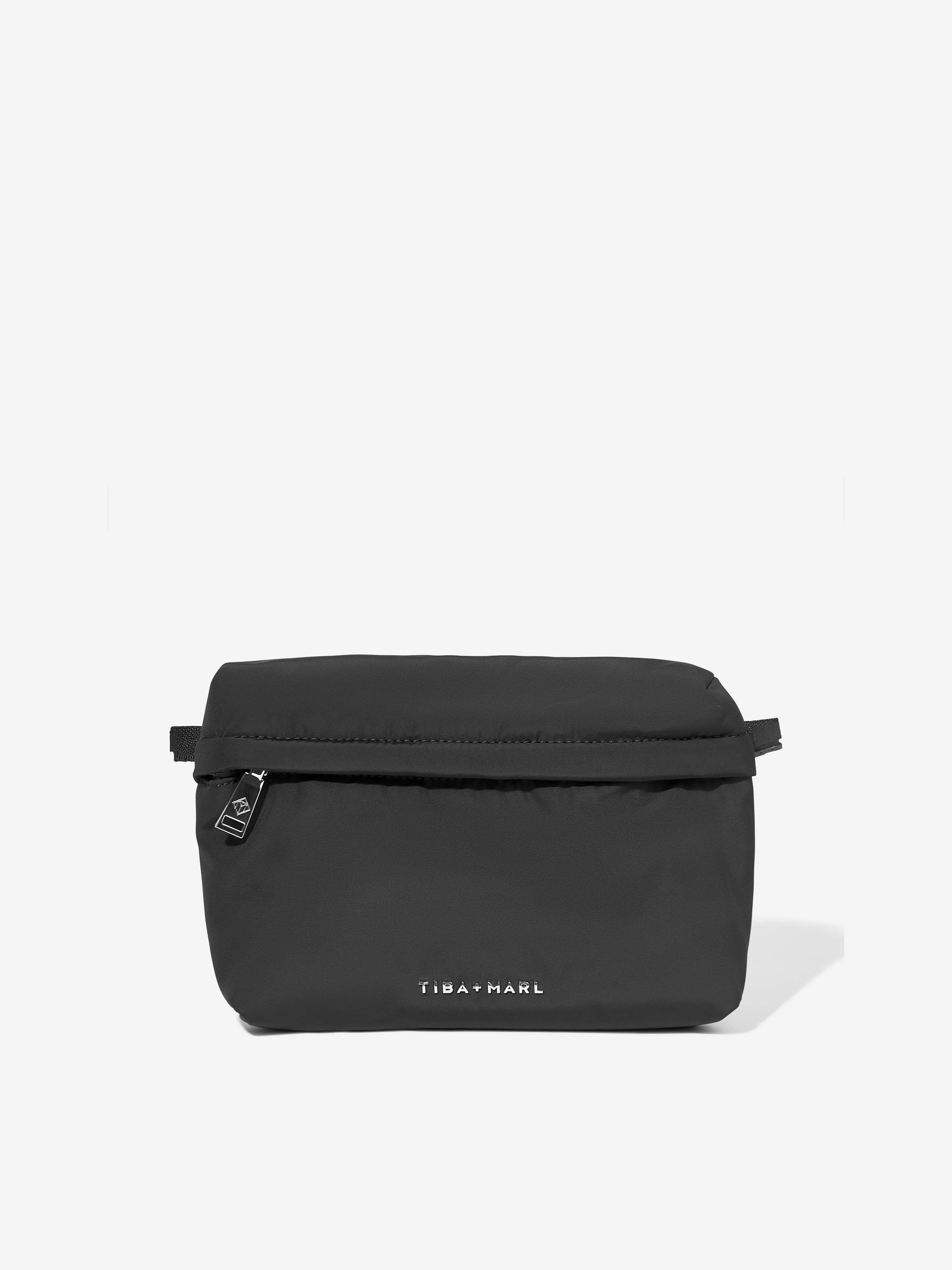 Tiba   Marl Baby Phoenix Changing Holdall Bag in Black (43cm)
